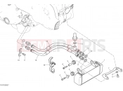 DUCATI 2019 Hypermotard 950 SP OIL COOLER [MOD:HYM950SP]