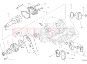 DUCATI Monster 797+ VERTICAL CYLINDER HEAD - TIMING [MOD:M 797]