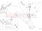 DUCATI Monster 797+ REAR BRAKE SYSTEM [MOD:M 797]