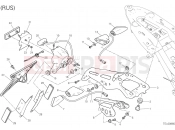 DUCATI 2019 Monster 1200 R PLATE HOLDER [MOD:M 1200R;XST:EUR]