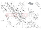 DUCATI 2019 Monster 821 REAR FRAME COMP. [MOD:M 821]