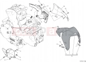 DUCATI 2019 Monster 821 HALF FAIRING [MOD:M 821]