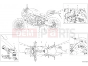 DUCATI 2019 Monster 821 POSITIONING PLATES [MOD:M 821;XST:JAP]
