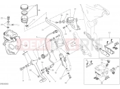 DUCATI 2019 Multistrada 950  REAR BRAKING SYSTEM [MOD:MS950]