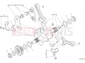 DUCATI 2019 Multistrada 1260 Pikes Peak CONNECTING RODS [MOD:MS1260PP]