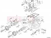 DUCATI 2019 Multistrada 1260 Pikes Peak VERTICAL CYLINDER HEAD - TIMING [MOD:MS1260PP]