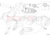 DUCATI 2019 Multistrada 1260 REAR SHOCK ABSORBER [MOD:MS1260]