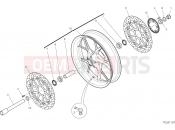 DUCATI 2019 Multistrada 1260 FRONT WHEEL [MOD:MS1260]