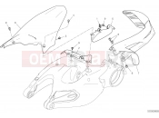 DUCATI 2019 Multistrada 1260 REAR MUDGUARD [MOD:MS1260]