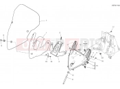 DUCATI 2019 Multistrada 1260 WINDSHIELD [MOD:MS1260]