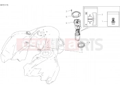 DUCATI 2019 Multistrada 1260 Enduro FUEL PUMP [MOD:MS1260E]