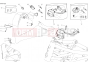 DUCATI 2019 Multistrada 1260 S D Air FRONT WIRING HARNESS [MOD:MS1260SA]