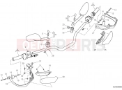 DUCATI 2019 Multistrada 1260 S D Air HANDLEBAR [MOD:MS1260SA]