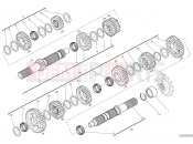 DUCATI 2019 Multistrada 950 S GEAR BOX [MOD:MS950S]