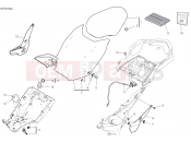 DUCATI 2019 Multistrada 950 S SEAT [MOD:MS950S]