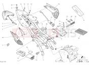 DUCATI 2019 SuperSport S REAR FRAME COMP. [MOD:SS 939 S]
