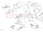 DUCATI 2019 SuperSport FOOTRESTS, RIGHT [MOD:SS 939]