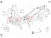 DUCATI 2005 Monster 620 FRAME » FRAME
