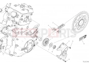 DUCATI 2020 Diavel FRONT SPROCKET - CHAIN [MOD:DVL1260]