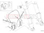DUCATI 2020 Diavel FRONT BRAKE SYSTEM [MOD:DVL1260]