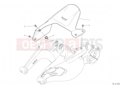 DUCATI 2020 Diavel REAR MUDGUARD [MOD:DVL1260]