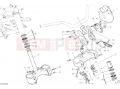 DUCATI 2020 Diavel S STEERING ASSEMBLY [MOD:DVL1260S]