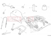 DUCATI Monster 797 WORKSHOP SERVICE TOOLS, FRAME [MOD:M 797]
