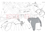DUCATI Monster 797 HALF FAIRING [MOD:M 797]