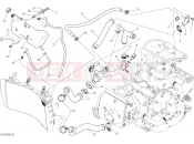 DUCATI 2020 Monster 821 Stealth COOLING SYSTEM [MOD:M821STEA]