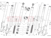 DUCATI 2020 Monster 821 Stealth FRONT FORK [MOD:M821STEA]