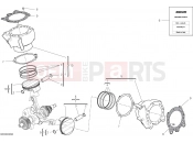 DUCATI Multistrada 1260 Pikes Peak CYLINDERS - PISTONS [MOD:MS1260PP]