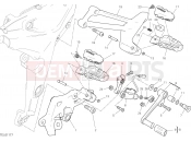 DUCATI Multistrada 1260 Pikes Peak FOOTRESTS, LEFT [MOD:MS1260PP]