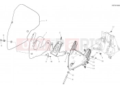 DUCATI 2020 Multistrada 950 S WINDSHIELD [MOD:MS950S;PLT:DB10]