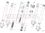 DUCATI 2020 Superbike Panigale V2 FRONT FORK [MOD:PANV2]