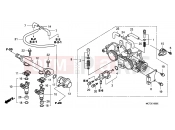 HONDA FJS600D3 ED SILVER WING 2003 E-19 THROTTLE BODY
