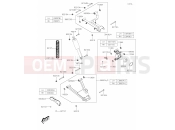 KAWASAKI MULE PRO-MX (KAF700BLF) Rear Suspension