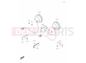 KAWASAKI MULE PRO-MX (KAF700BLF) Taillight(s)