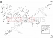 DUCATI Monster S2R 800 DARK SWING ARM » SWING ARM