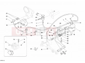 DUCATI Monster S2R 800 DARK REAR BRAKE SYSTEM » BRAKING SYSTEM