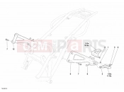 DUCATI Monster S2R 800 DARK REAR FOOTREST » UNCLASSIFIED