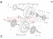 DUCATI 2005 Sporttouring ST3 WHEELS » FRONT WHEEL