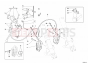 DUCATI 2004 Superbike 749 R FRONT BRAKE SYSTEM » BRAKING SYSTEM