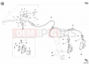 DUCATI 2004 Monster 800 FRONT BRAKE SYSTEM » BRAKING SYSTEM