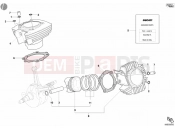 DUCATI 2004 Supersport 800 SS CYLINDER - PISTON » ENGINE CASE