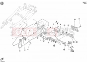DUCATI 2004 998 Final Ed. REAR MUDGUARD » PLASTICS