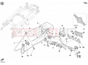 DUCATI Superbike 998 Matrix REAR MUDGUARD » PLASTICS