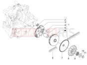 PIAGGIO Typhoon 50 4T 4V E2 (USA, CA) varióváltó