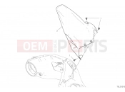 DUCATI 2021 Panigale V2 REAR MUDGUARD [MOD:PANV2]