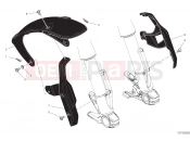 DUCATI Scrambler 1100 Pro FRONT MUDGUARD [MOD:SCR11PRO]
