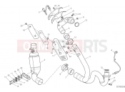 DUCATI Scrambler 1100 Pro EXHAUSRT PIPE ASSY [MOD:SCR11PRO]